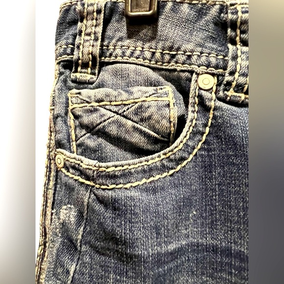 Rock & Roll Cowgirl Bootcut Jeans Womens Size 30Mid Rise Stretch - Picture 7 of 12